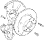 Brakes back category icon/image